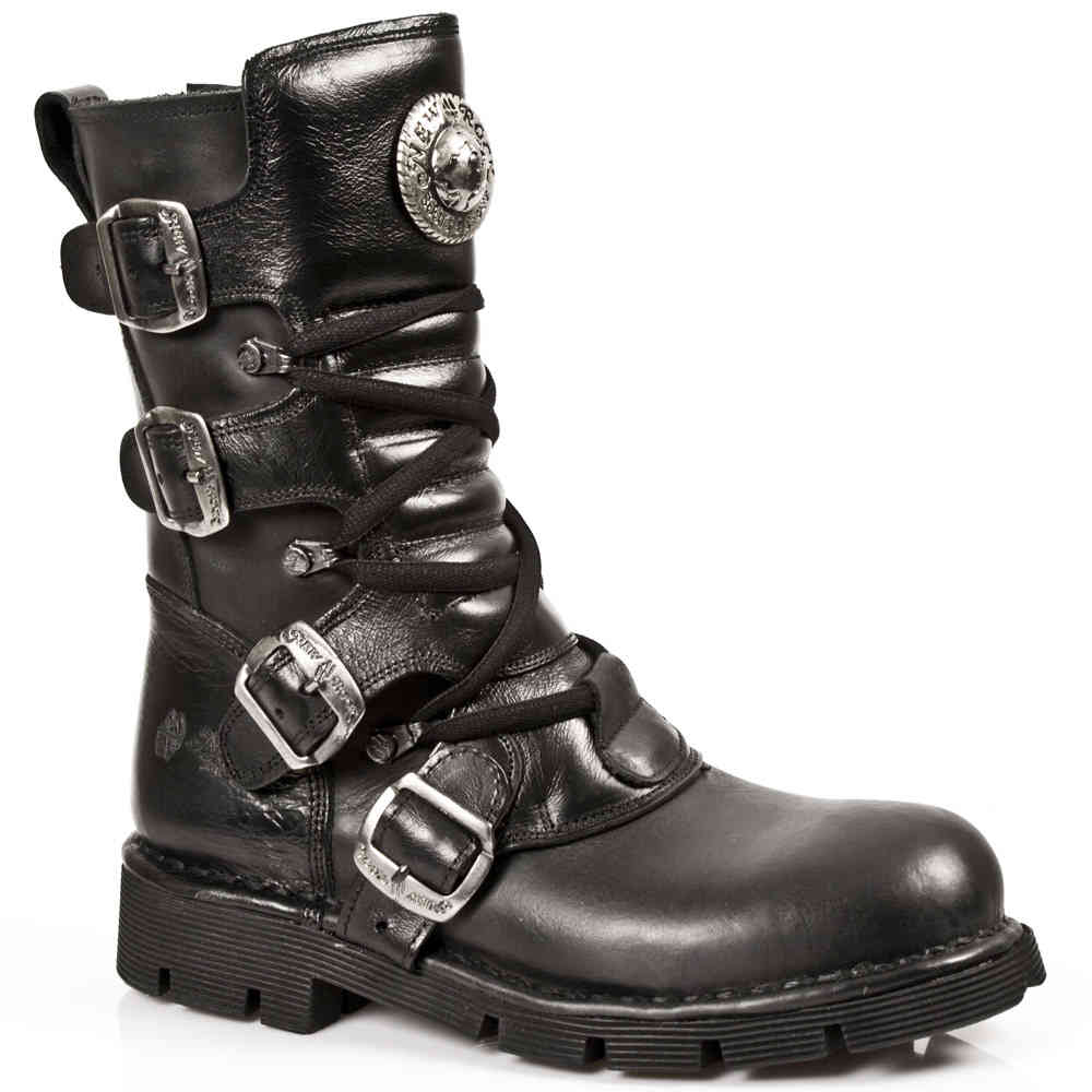 New Rock - M.1473 ITALI NEGRO Ankle boots - Black Product image